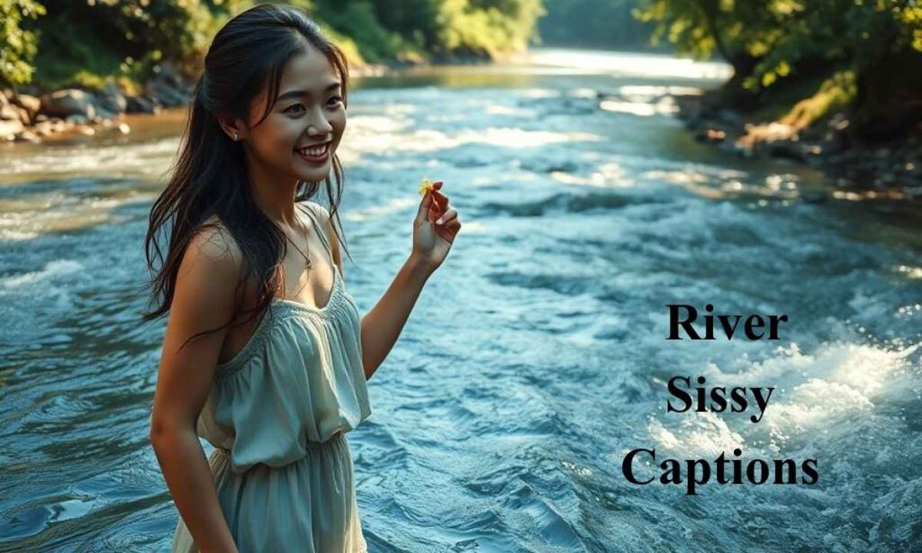 the-river-sissy-captions-flowing-with-lifes-current